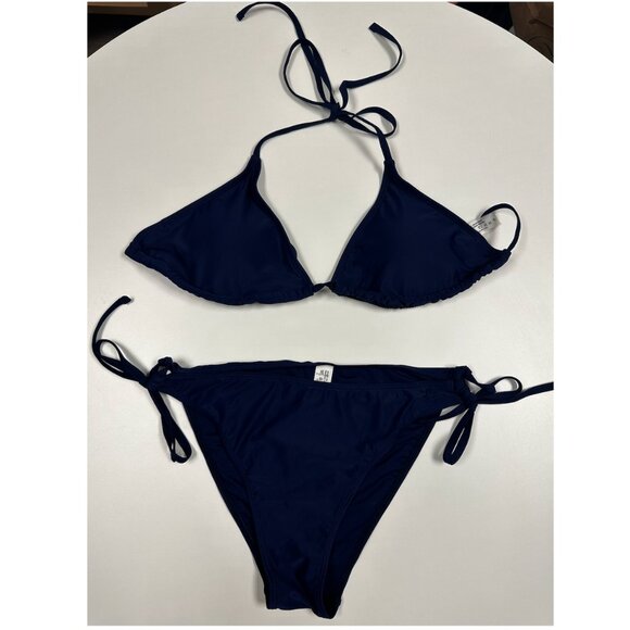 Tempt Me Women Triangle Bikini Sets Halter Two Piece Bikini - Picture 1 of 8